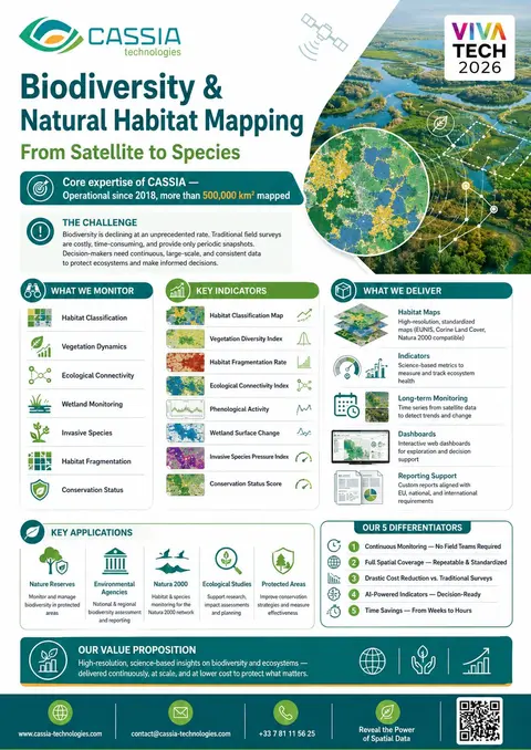 Plaquette: Biodiversity and Natural Habitat Mapping