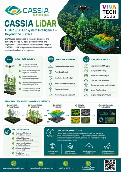 Plaquette: CASSIA LiDAR